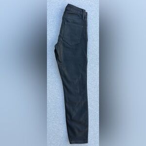 JOE’S Jeans The Hi Honey Slim Straight Black Coated Jeans Women's Size 27 NWT